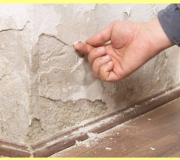 رفع نم و رطوبت کف ساختمان ناشی از نشت آب در یک پروژه مسکونی